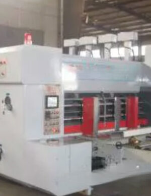 Leadedge feeding automatic flexo printing slotting die-cutting machine